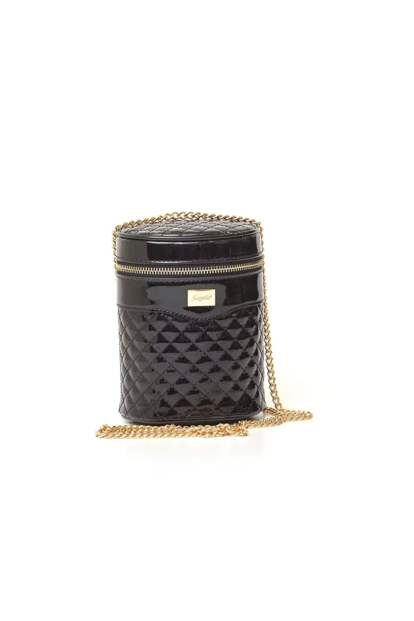 Τσάντα Χιαστί T13021-1 - Black shiny, ONESIZE