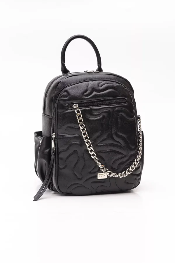 Διιθέσιο backpack με puffy κυματοειδή γαζιά.