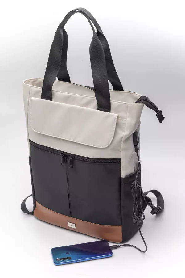 Backpack anorak με θύρα usb