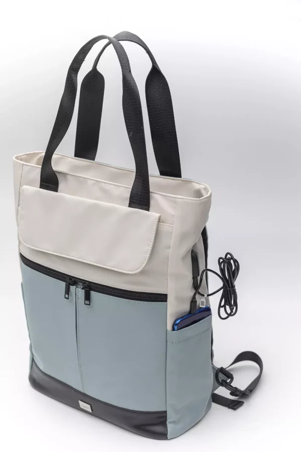 Backpack anorak με θύρα usb